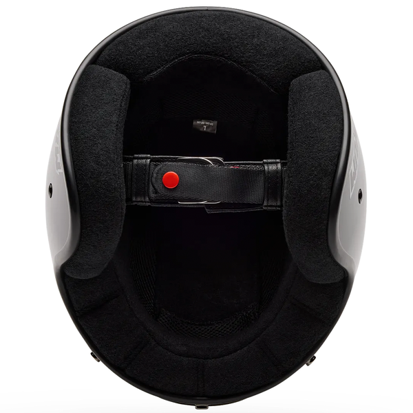 Bell - Magnum Solid Gloss Black Open Face Helmet