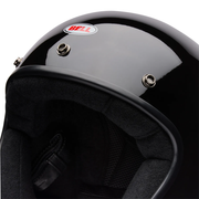 Bell - Magnum Solid Gloss Black Open Face Helmet