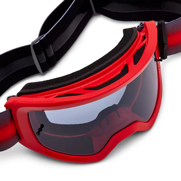 Fox - Main Interfere Smoke Red Goggles - OS