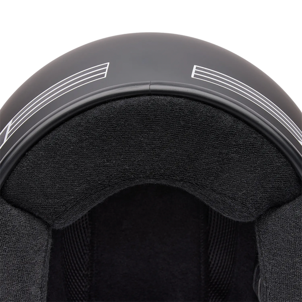 Bell - Magnum Solid Matt Black Open Face Helmet