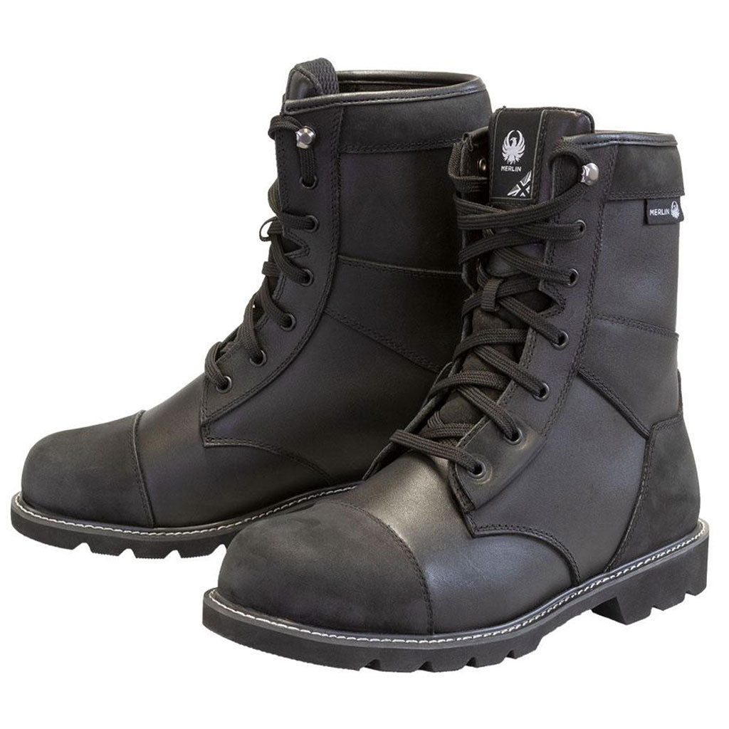 Merlin - Bandit D30 Black Boots