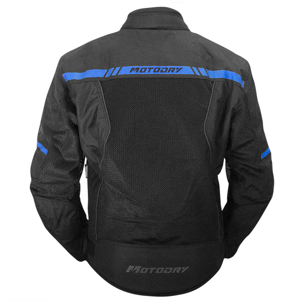 Moto Dry - Summer-Vent Black/Blue Jacket