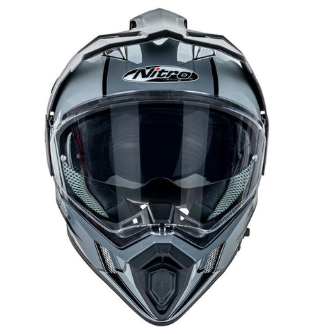 Nitro - MX780 Adventure Black/Grey Helmet