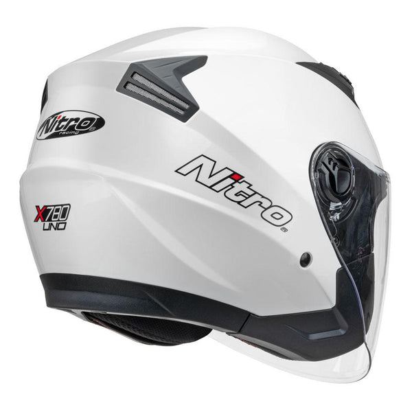 Nitro - X780S Gloss White Open Face Helmet