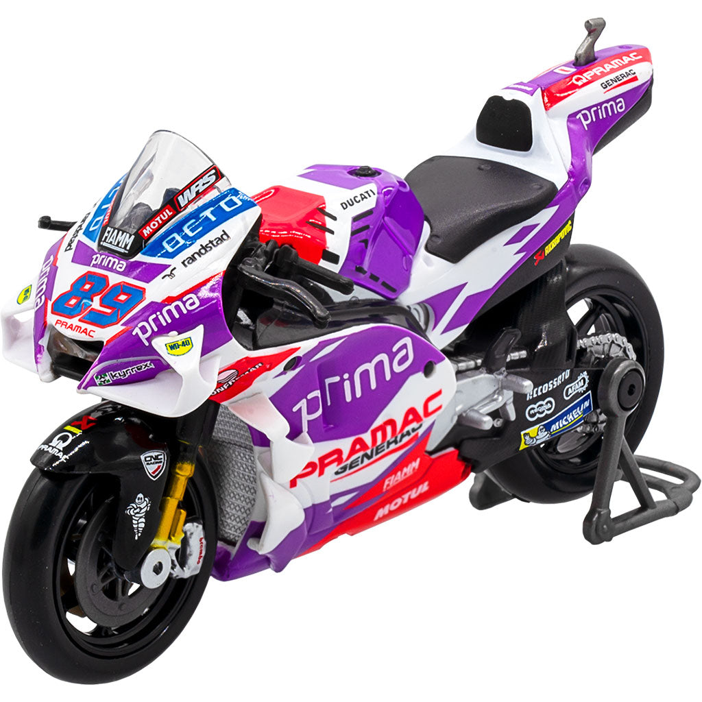 New Ray - 2022 Pramac Ducati Team 1.18 Scale Model Bike