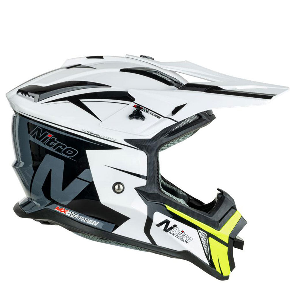 Nitro - MX760 White/Black/Yellow