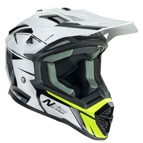 Nitro - MX760 White/Black/Yellow
