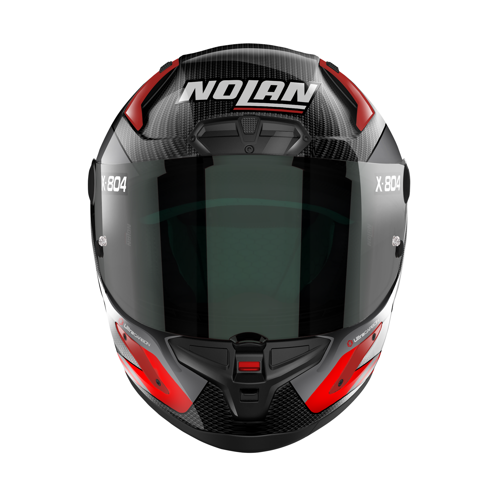 Nolan - X-804 RS Carbon/Red Helmet