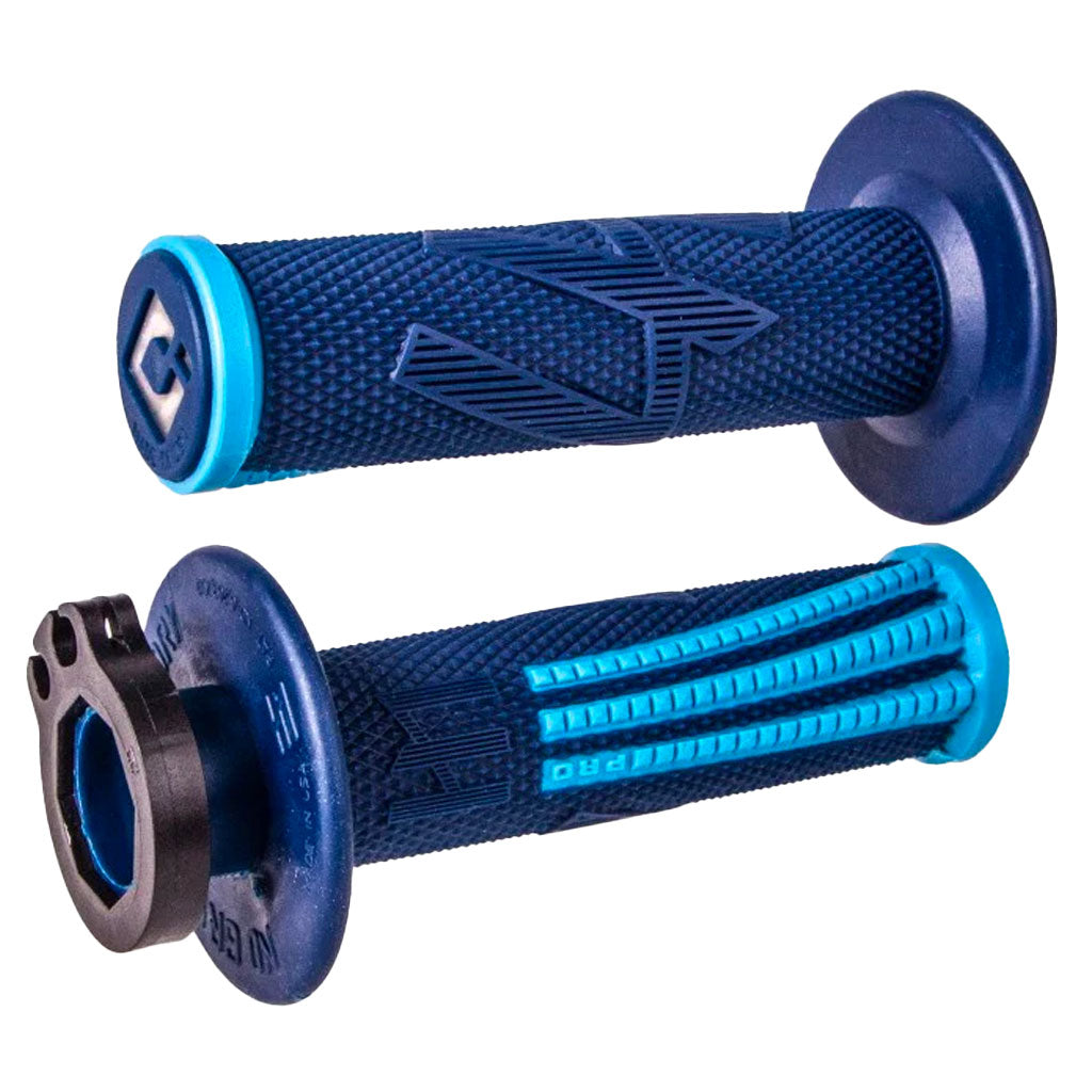 ODI - V2 Emig Pro Navy/Light Blue Lock On Grips