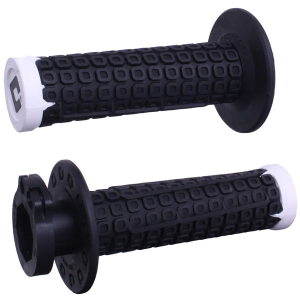 ODI - Nomad D30 Black/White Lock On Grips