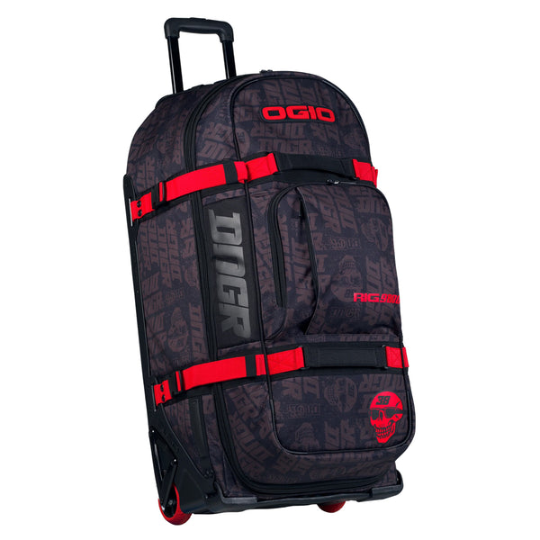 Red Ogio Rig 9890 Ogio - Rig 9800 DNGR38 Black/Red Gearbag - AMA Warehouse