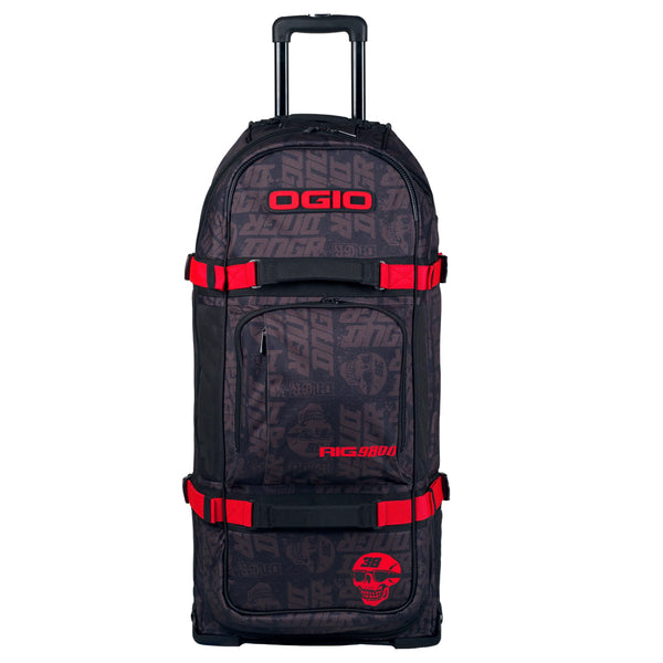 Red Ogio Rig 9890 Ogio - Rig 9800 DNGR38 Black/Red Gearbag - AMA Warehouse
