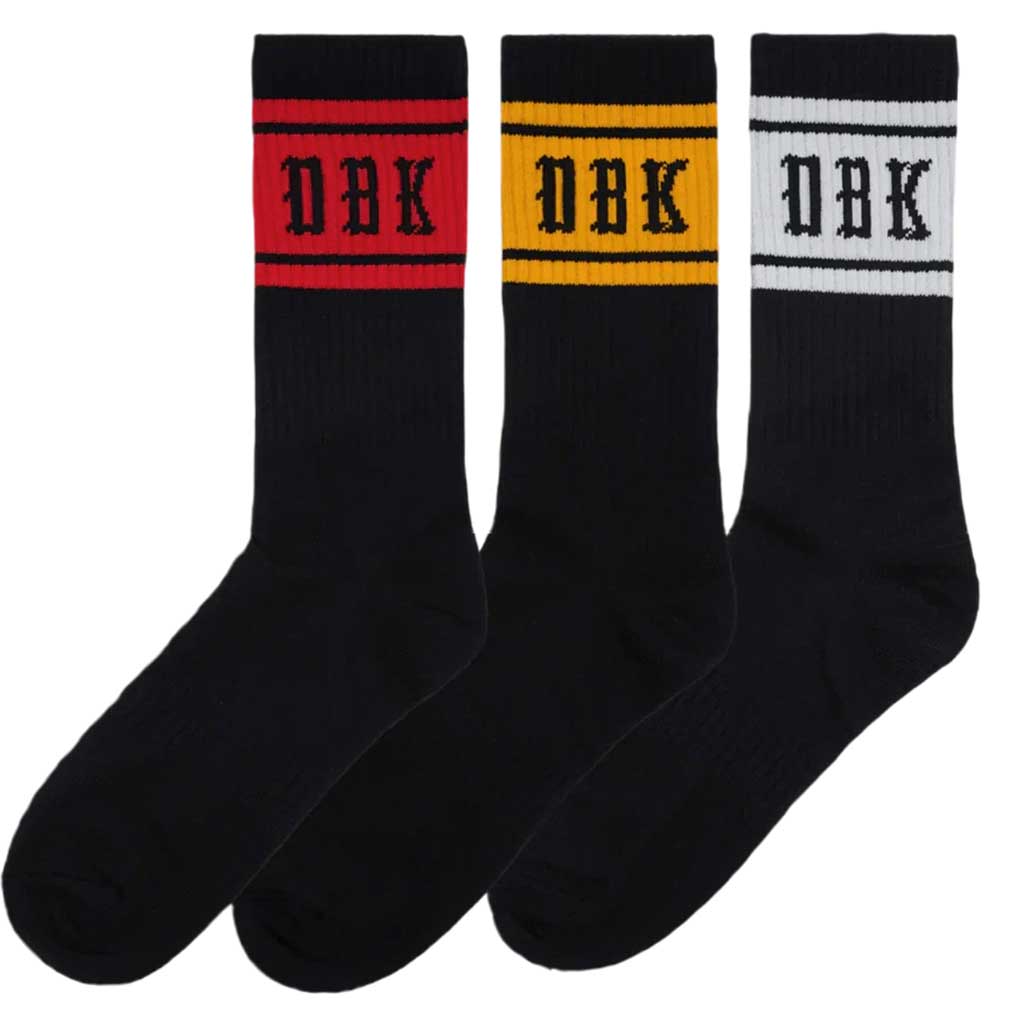 DBK - Crew Sock Old-E 3 Pack - Socks