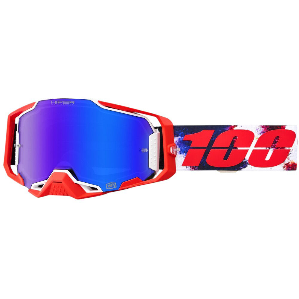 100% - Armega Hiper Morpho Mirror Lens Goggle