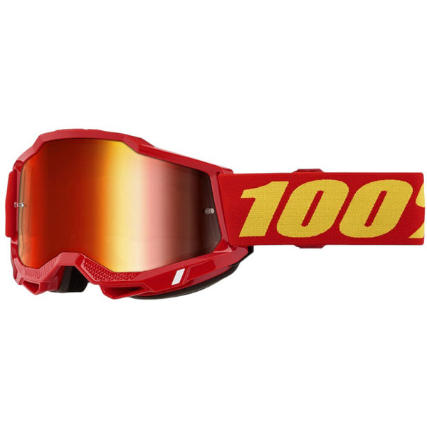 100% - Accuri 2 Red Mirror Lens Goggle