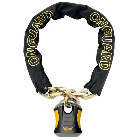 On Guard - 12mm X 1.8m Beast Chain and Lock Combo