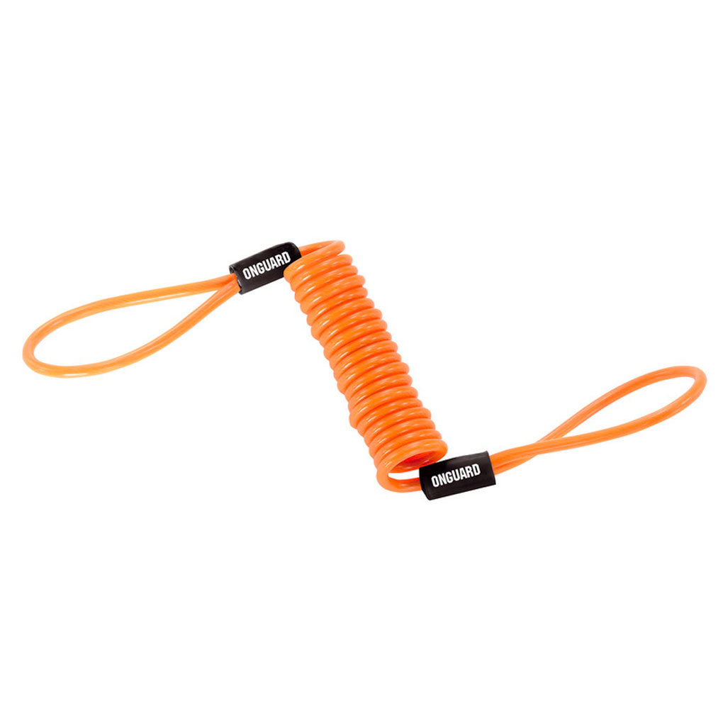 On Guard - Orange Disc Lock Reminder Cable