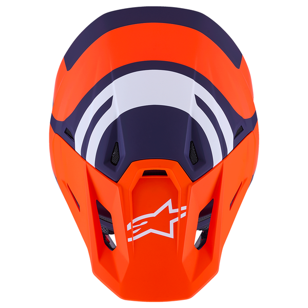 Alpinestars - 2026 SM7 Core Orange/Blue Matt Helmet