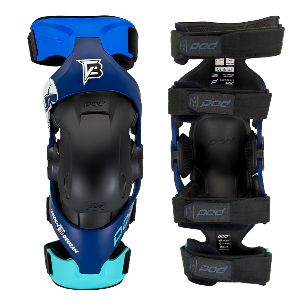 PODMX - Haiden Deegan LE Youth K4 2.0 Knee Brace Pair