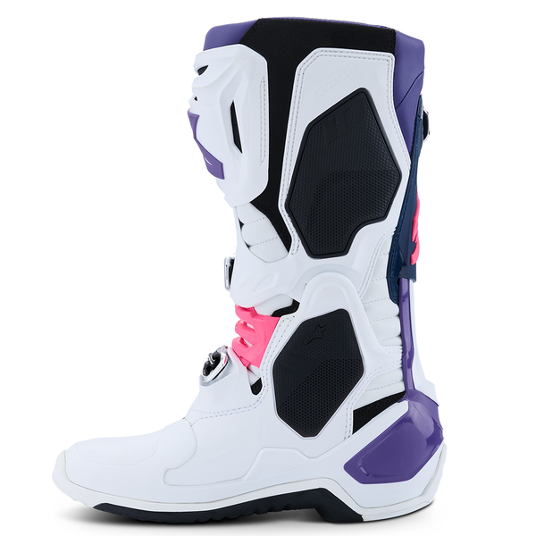 Alpinestars - 2026 Tech 10 White/Violet/Blue/Pink MX Boots