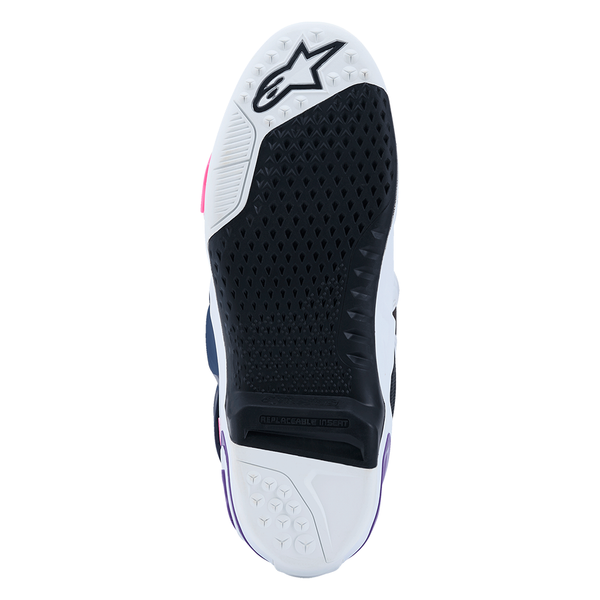 Alpinestars - 2026 Tech 10 White/Violet/Blue/Pink MX Boots