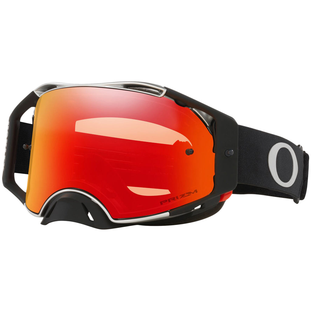 Oakley - Airbrake Tuffblock Black/Grey Prizm Torch Lens Goggles