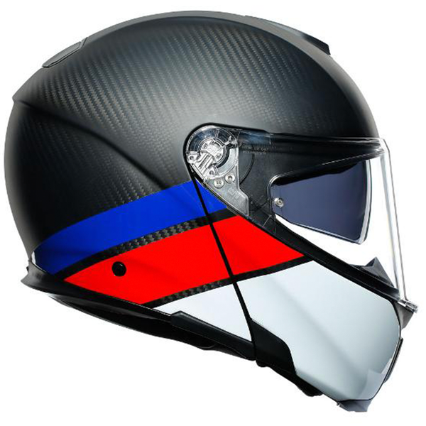 AGV - Sportmodular Layer Carbon/Red/Blue Helmet