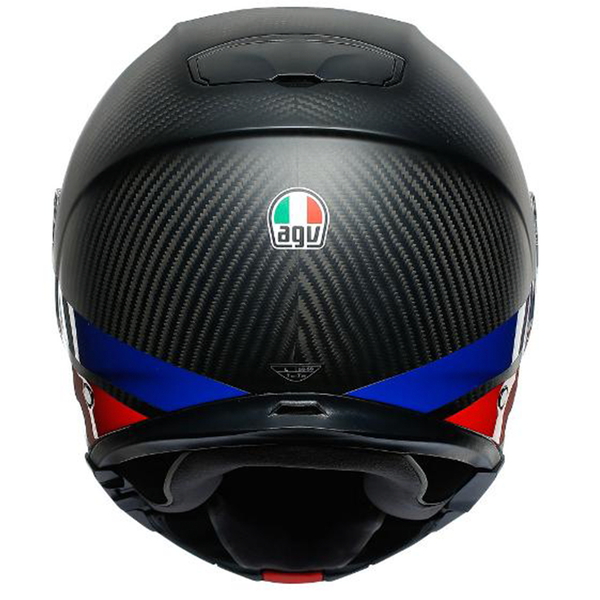 AGV - Sportmodular Layer Carbon/Red/Blue Helmet