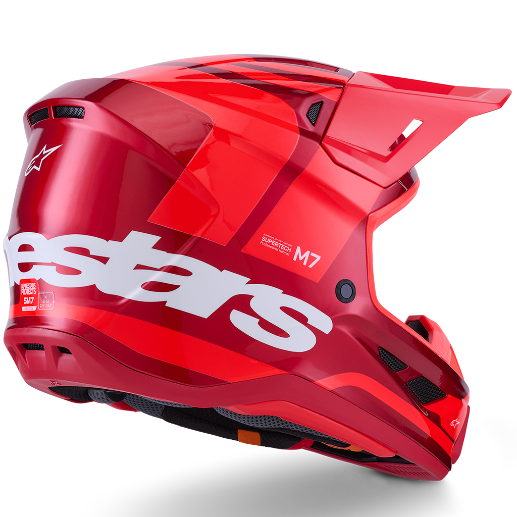 Alpinestars - 2026 SM7 Core Glossy Red Helmet