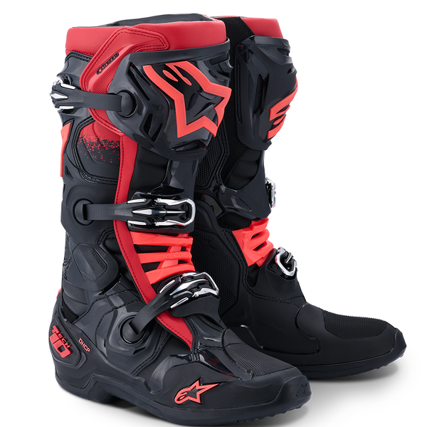 Alpinestars - 2026 Tech 10 Black/Red MX Boots
