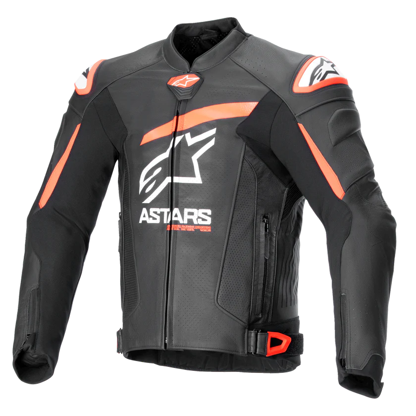 Alpinestars - GP Plus R V4 Airflow Black/Red/White Leather Jacket