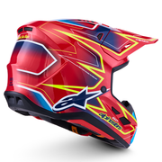 Alpinestars - SM7 Cast Red/Yellow/Blue Helmet