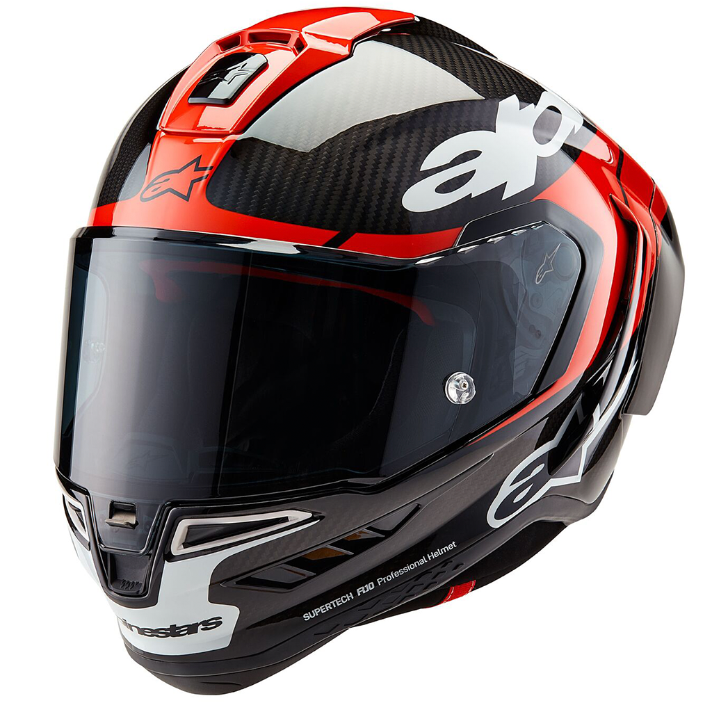Alpinestars - Supertech SR10 Element Black Red Carbon Helmet