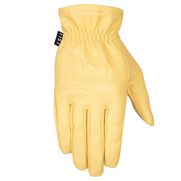 Fist - The Rig Yellow Leather Gloves