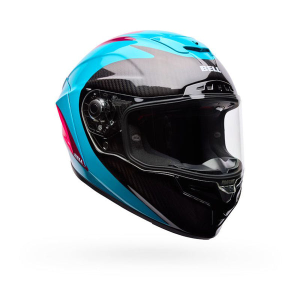 Bell - Racestar DLX Flex Fluid Green/Pink Helmet