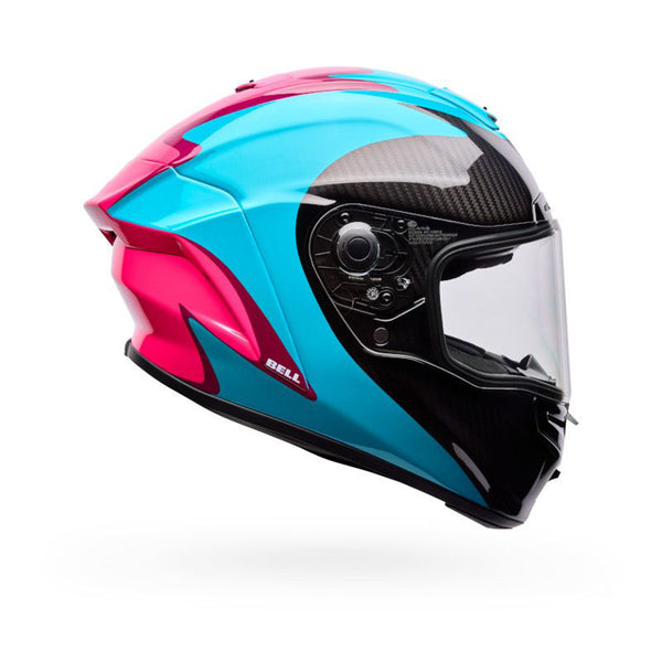 Bell - Racestar DLX Flex Fluid Green/Pink Helmet