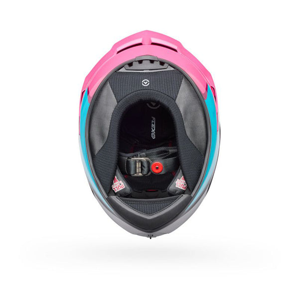 Bell - Racestar DLX Flex Fluid Green/Pink Helmet