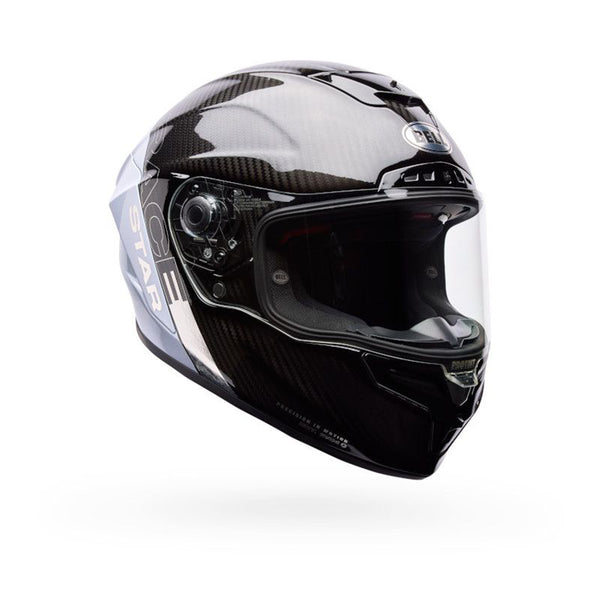 Bell - Racestar DLX Flex Strike Silver/White Helmet