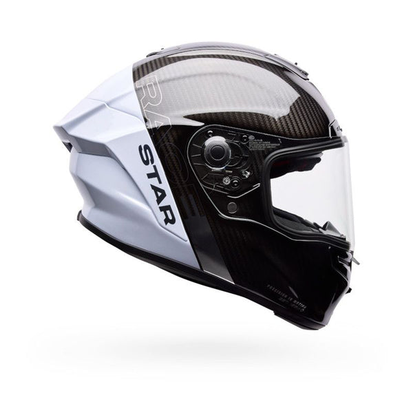 Bell - Racestar DLX Flex Strike Silver/White Helmet