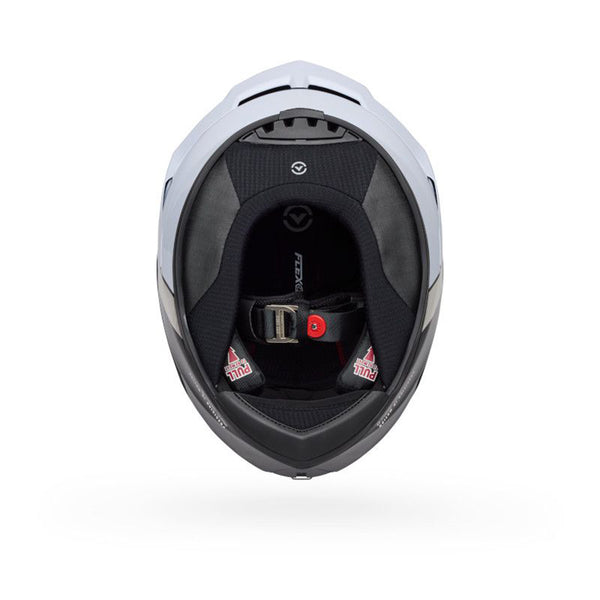 Bell - Racestar DLX Flex Strike Silver/White Helmet