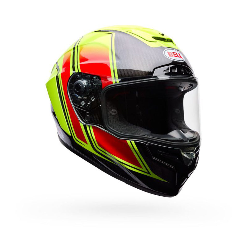 Bell - Racestar DLX Flex Grid Yellow Helmet