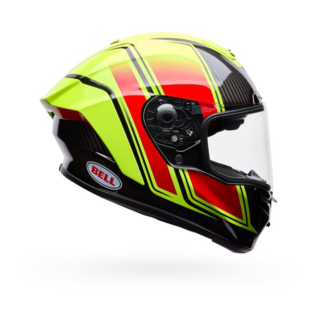 Bell - Racestar DLX Flex Grid Yellow Helmet