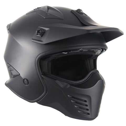 RXT - Warrior 2 Matt Black Helmet
