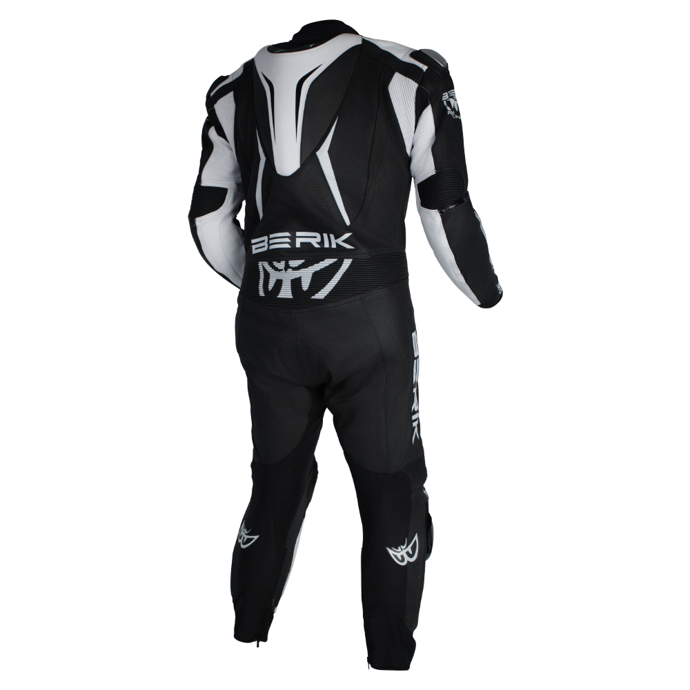 Berik - Mugello Black/White 1 Piece Leather Suit