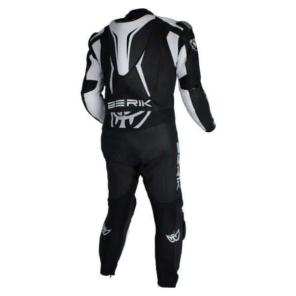 Berik - Mugello Black/White 1 Piece Leather Suit