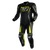 Berik - Sicily Black/Army/Yellow 1 Piece Leather Suit