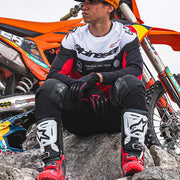 Alpinestars - Tech 10 Enduro Bright-Red Black White Boots