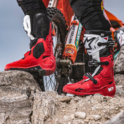 Alpinestars - Tech 10 Enduro Bright-Red Black White Boots