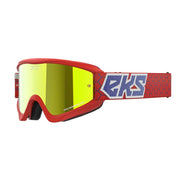 EKS - Gox Flat Out Red/Blue Mirrored Lens Goggle