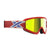 EKS - Gox Flat Out Red/Blue Mirrored Lens Goggle